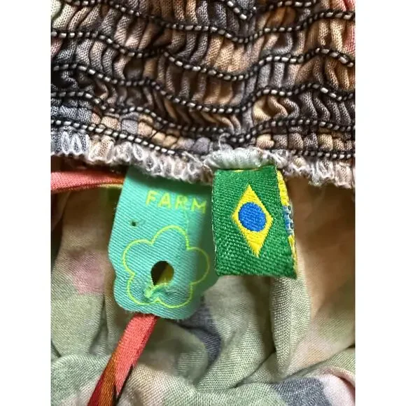 Vintage Farm Rio Tropical Mini Dress size L - Picture 9 of 10